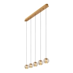 DILENKO Lampa wisząca LED Dim. 5x3,5W 2700K złoty mat / mosiądz 13497/16/02 Lucide - zdjęcie dodatkowe 6